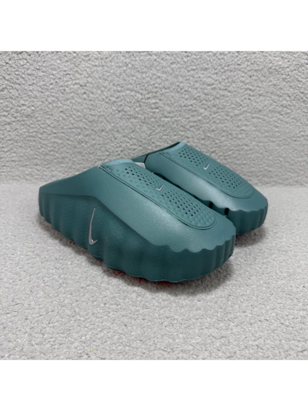 Nike Mind 001 Slides Mens 10 Shoes Mineral Slate Green Sensory Mules HQ4307-300